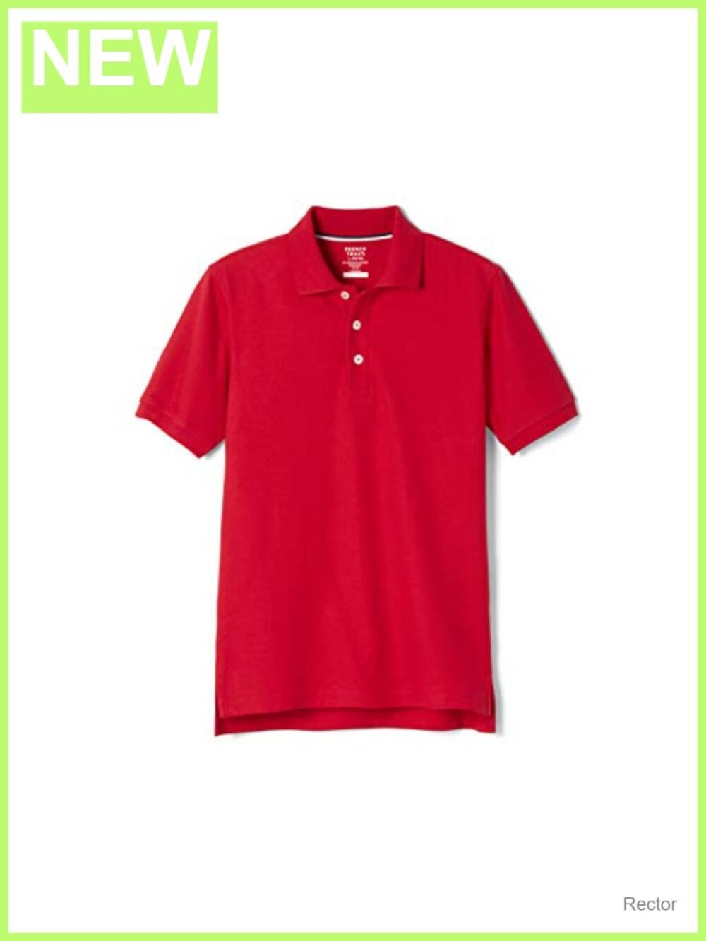 French Toast Girls Pique Polo Uniform Shirt Cotton Blend Short Sleeve